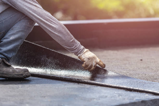Professional Emergency Waterproofing technician working in Takoma Park, MD